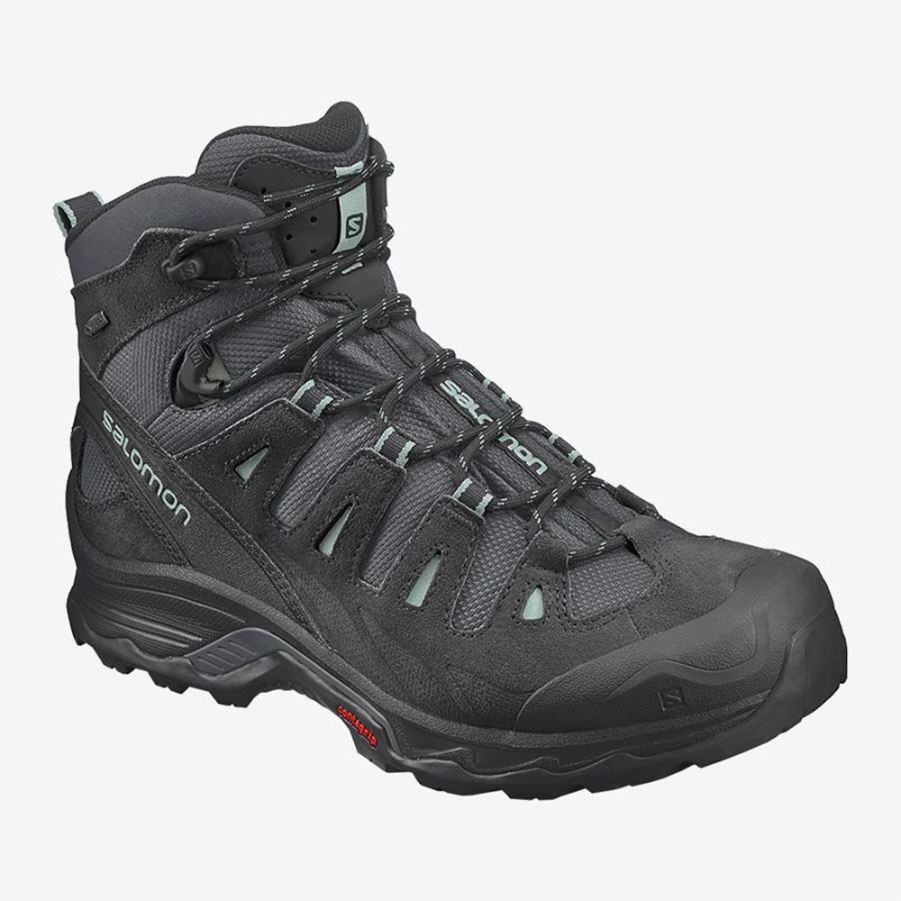 SALOMON QUEST PRIME GTX Philippines - Women's Hiking Shoes - Black | 386704-CDB